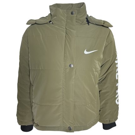 کاپشن زنانه کد 4051 رنگ سبز سدری