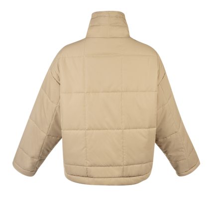 کاپشن زنانه سرژه مدل 219129 رنگ کرم